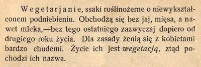 v.....8 - Definicja wegetarian z 1905 roku. 
Kazimierz Bartoszewicz, „Słownik prawdy...