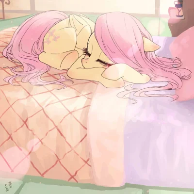 AugKrz - Fluttershy (｡◕‿‿◕｡) , ciii nie budzcie jej :P
#mlp #kucyki #mylittlepony