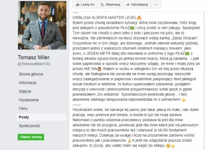 DooWo - tl;dr 
Znany poznański przedsiębiorca jest oburzony tym, że ekspedientka w ż...