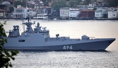 bilas - > Armed with Kalibr SS-N-27 missiles, Russian Naby Black Sea Fleet frigate Ad...