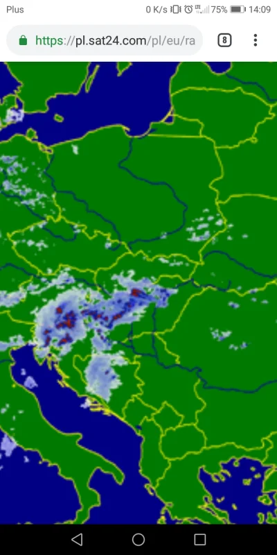 kaoen9 - Z tego co widzę nad Węgrami opadowki i burze czyżby drugi trening deszczowy?...