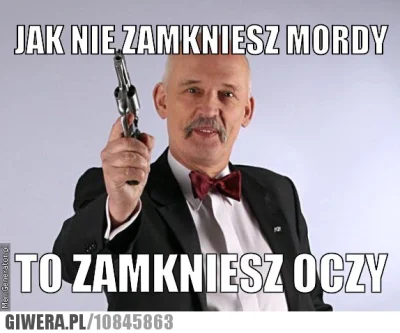 Rakers - Kolejne oświadczenie Janusza Korwin - Mikke w sprawie Michała Boniego