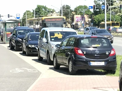 arti040 - #lodz 
Jestem duży, czarny i w leasingu; wolno mi parkować na chodniku!