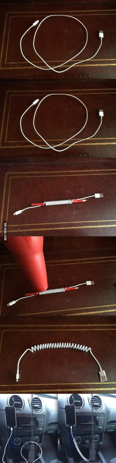 S.....a - #lifehack

Co prawda gejfona nie mam, ale mam taki kabel do iPoda. Później ...