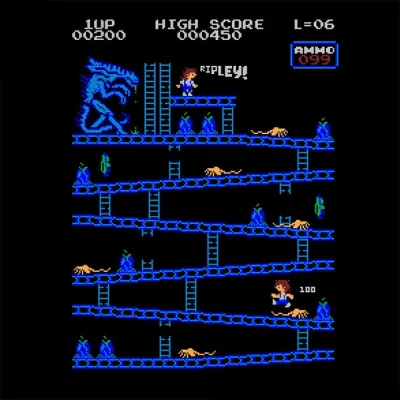 w.....z - #alien #donkeykong #retrogaming #heheszki