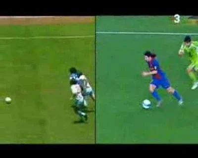 biszkoptowypiesobronny - messi i maradona. czy tam odwrotnie..