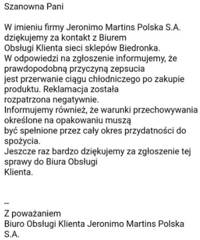 umcumcumcbejbe - Po raz kolejny mięso z biedronki jest zepsute przed czasem. Kupiłem ...