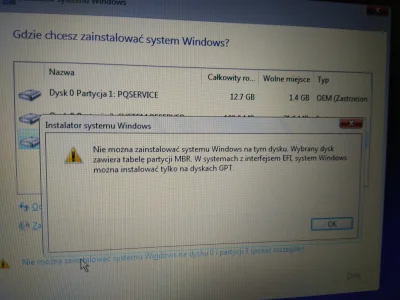 p0l0ck - Mirki, kupiłem nowego łapka z HDD i przełożyłem do niego SSD przy próbie ins...