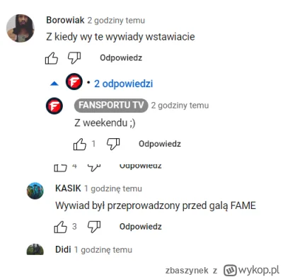 zbaszynek - Kojarzycie tę "dziennikarkę" Kasię? Właśnie wrzuciła wywiad na fansportu ...