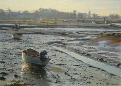 Corvus_Frugilagus - Peter Barker - Światło wczesnego poranka, Brancaster Staithe

#co...