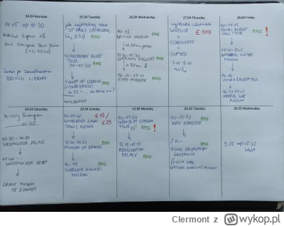 Clermont - Czy jestem normalny? xD Wyjeżdżam pozwiedzać Londyn przez kilka dni i na 2...