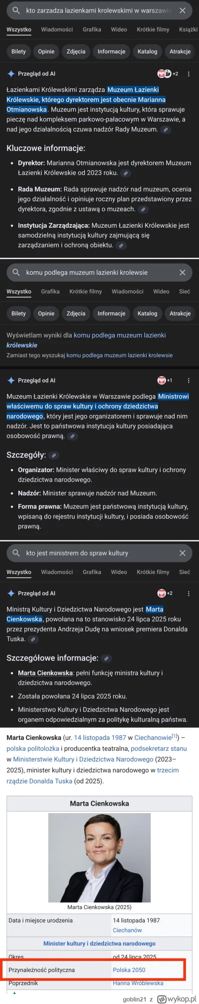 goblin21 - @CrokusYounghand Jesteś pewien że to wina Trzaskowskiego?
Mi wychodzi coś ...