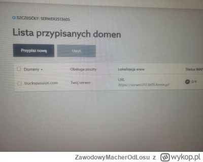ZawodowyMacherOdLosu - #home #stronywww

Pomóżcie... Proszę.

Wykupiłem sobie domenę ...