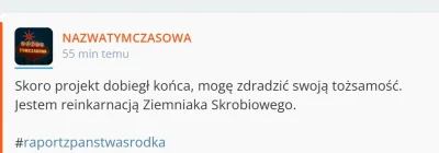 NAZWATYMCZASOWA - @Chilli_Heatwave: 
Co tam u Srejle?

Skąd mam wiedzieć? Jestem tylk...