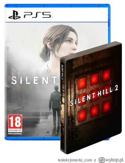 kolekcjonerki_com - Steelbook z Silent Hill 2 na PlayStation 5 pojawi się w Polsce! h...