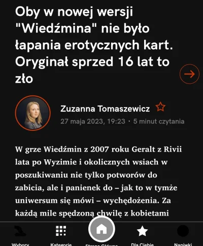 Mirkoncjusz - Pamiętacie jak w #wiedzmin 1 były takie fajne erotyczne karty, które zd...