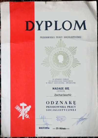 KwiatGromu - na mocy uchwały komitetu centralnego tagu #przegryw, w uznaniu za lata c...