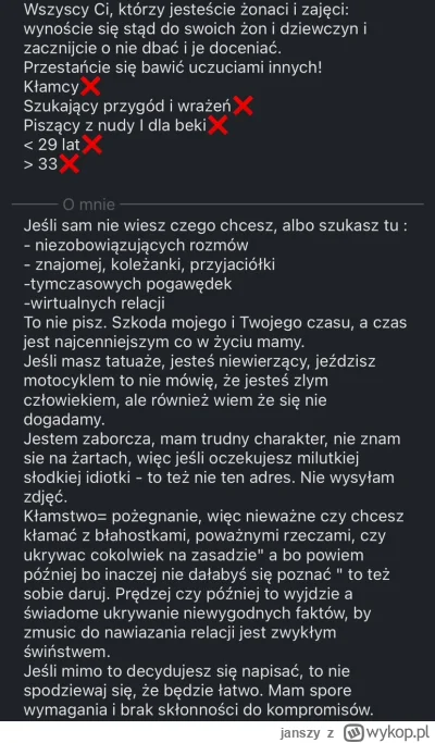 janszy - Który chętny?( ͡° ͜ʖ ͡°)

#p0lka #tinder #rozowepaski #logikarozowychpaskow ...