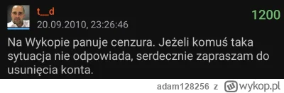 adam128256 - Usuwają wam wpisy bez powodu? To idealnie obrazuje to, że Wykop w ogóle ...