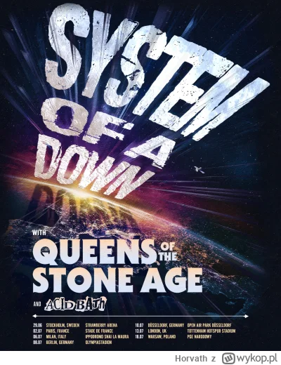 Horvath - Szkoda, że PGE. 

#soad #systemofadown