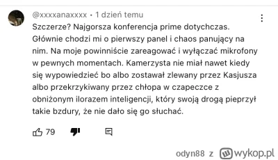 odyn88 - CO XD właśnie tacy ludzie marzą o powrocie takiego dubiela żeby gadał o trze...