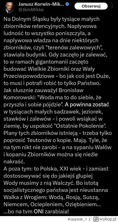 Kopytnik_1 - #powodz #polityka #polska #korwin #ciekawostki