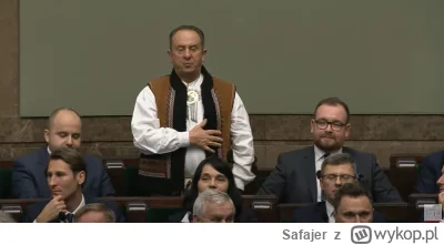Safajer - "Ślubuję i poproszę 5 zł za głaskanie konia"
#polityka #sejm