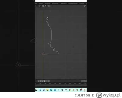 c3l3r1on - #blender #blender3d
Mialby ktos chwile aby zrobic z tego okragly model ?

...
