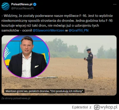 Epiktetlol - W sumie jak mieszkanie pana Sławka będzie się palić, to nie ma co wysyła...