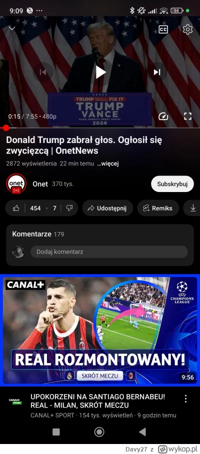 Davy27 - #wybory 
Onet :)