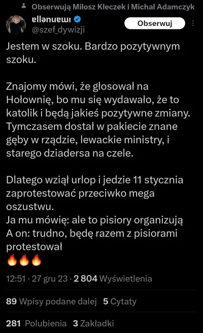 kobiaszu - Łamiącą wiadomość - na Placu Powstańców protestuje już ponad milion zmyślo...