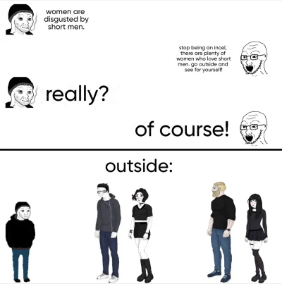 haosik - Ehh znowu to samo

#wzrost #depresja #manlet #przegryw #blackpill #logikaroz...