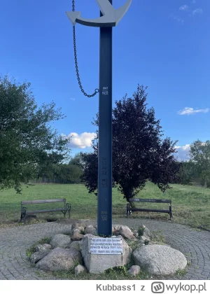 Kubbass1 - Pomnik w Krapkowicach (woj. Opolskie) upamiętniający powódź w 97 roku. 
Wi...