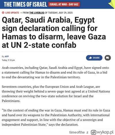 timeofthe - #izrael #palestyna 

Muzułmanie w regionie mają dosyć Hamasu