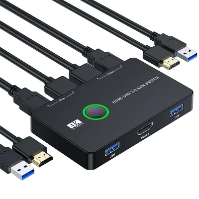 n____S - ❗ USB KVM Switch HDMI 2 Port Box
〽️ Cena: 24.99 USD (dotąd najniższa w histo...