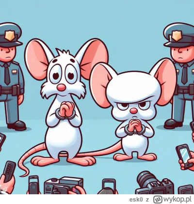 esk0 - Czy tylko mnie Kamiński i Wąsik przypominają myszy z bajki Pinki i mózg? ( ͡° ...