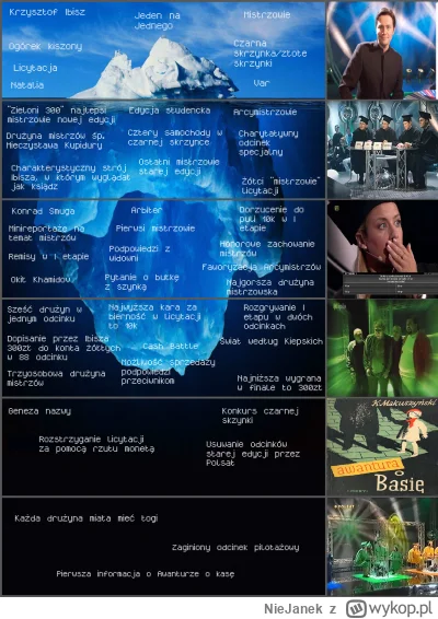 NieJanek - Zrobiłem Iceberga "Awantury o kasę"
Wyjaśnienia pozycji na icebergu i źród...