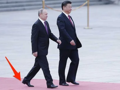 cycaty-fejm - @chlopiec_kucyk: Putin się wstydzi,że jest qrdooplem i ma specjalne but...