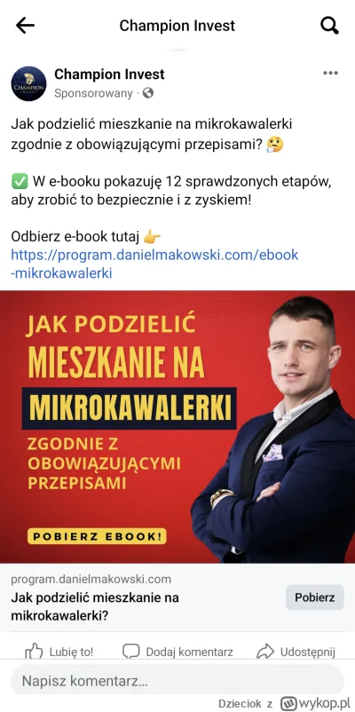 Dzieciok - Moja profesja? Mikrodeweloper.

#nieruchomosci