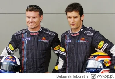 BulgarskiTaboret - Duet największych chadów tworzył Webber z Coulthardem w RBR 2007-2...