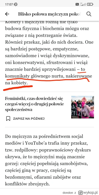 dondon - @Vedar: nie ma to jak uciąć tak, żeby wyrwać z kontekstu. Obrzydlowy fejk XD