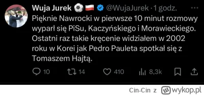 Cin-Cin - Nie powiem - smiechlem XDD 

#wybory #polityka #bekazpisu