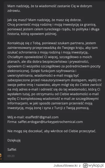 JuliuszSlowacki - O Ch*j, Turecki "książę" na wykopie to mi się jeszcze nie trafił xD...