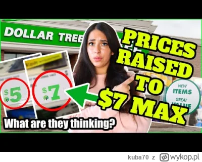kuba70 - Dollar Tree już dawno nie jest sklepem za dolara. Ceny wzrosły i to bardzo.