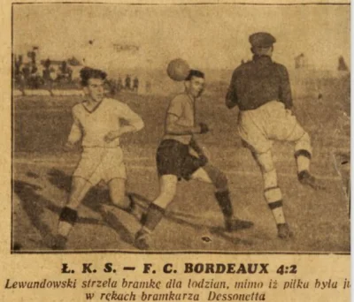 kamiyama89 - Tego dnia 1937 roku Łódzki Klub Sportowy wygrywa w meczu z francuskim Bo...