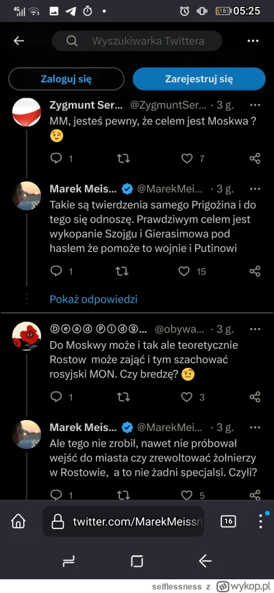 selflessness - I tyle są warte te twitterowe analityki. Jak przychodzi co do czego to...