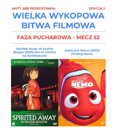 Matt888 - WIELKA WYKOPOWA BITWA FILMOWA - EDYCJA 3!

Tag do obserwacji lub czarnolist...