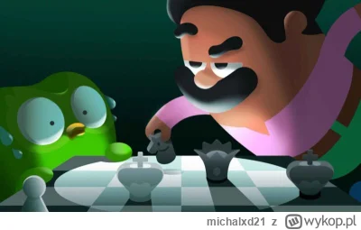 michalxd21 - Być może część z was zobaczyła że duo wprowadziło naukę gry w szachy. Z ...