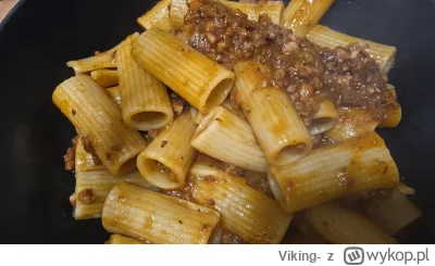 Viking- - U mnie absolutnie nie szybkie Rigatoni al ragù Bolognese