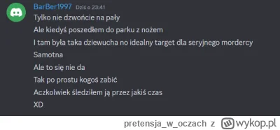 pretensjawoczach - Ten discordowiec @BarBer1987 to ma coś z głową, ja rozumiem ogólną...